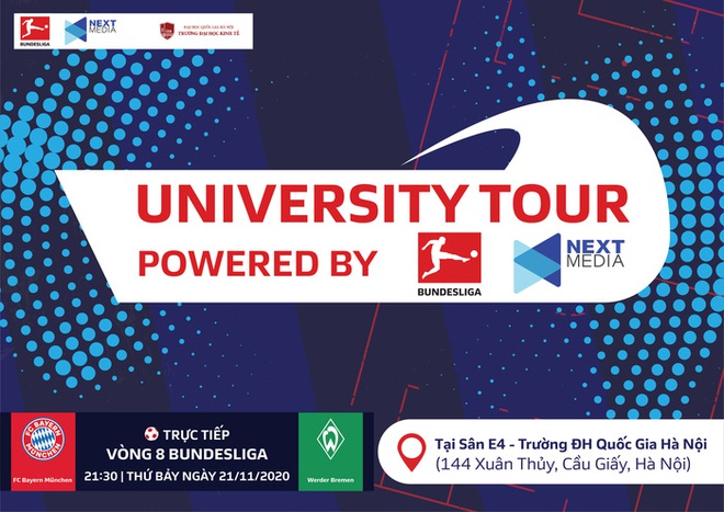 Đại học Kinh tế - ĐHQG Hà Nội: Điểm dừng chân đầu tiên của sự kiện Bundesliga University Tour - Ảnh 1.