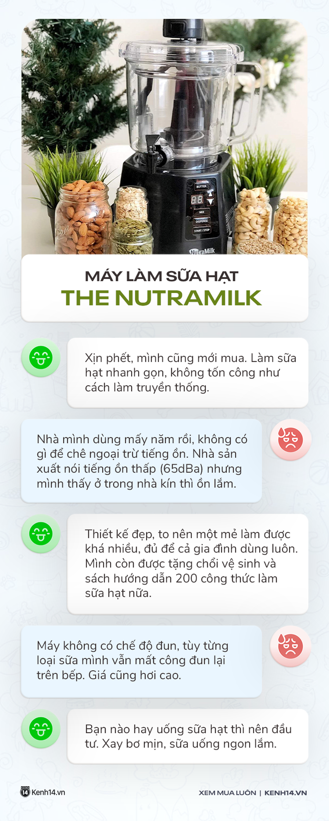 Hà Tăng toàn nhờ cậy chiếc máy 12 triệu này để làm sữa hạt giữ dáng, đẹp da - Ảnh 6.