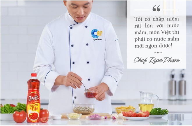 Chef Ryan Phạm và loại nước chấm lọt vào mắt xanh của anh - Ảnh 1.