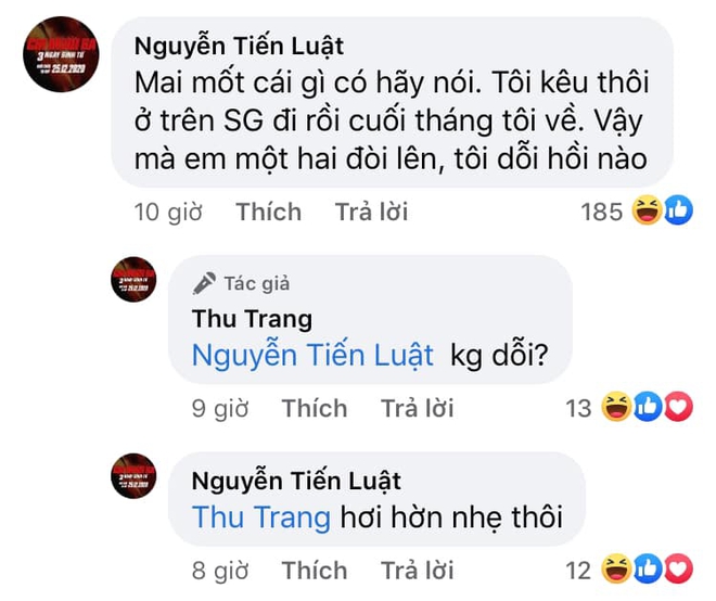 Nhà Tiến Luật - Thu Trang tung cẩu lương nhưng dân tình lại cười bò: Hết hờn dỗi lại đến sợ bị cướp mất... trái tim! - Ảnh 3.