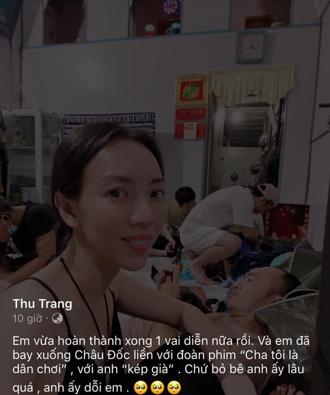 Nhà Tiến Luật - Thu Trang tung cẩu lương nhưng dân tình lại cười bò: Hết hờn dỗi lại đến sợ bị cướp mất... trái tim! - Ảnh 2.