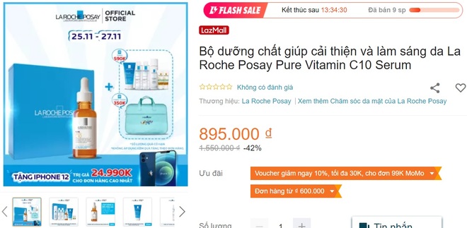 Loạt deal mỹ phẩm sốc dịp Black Friday: Mua 1 tặng 1, giảm 50% siêu hời - Ảnh 15.