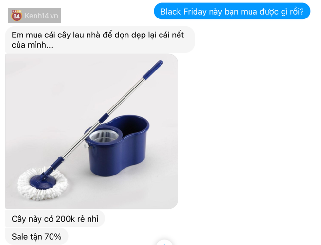 1001 kiểu hưởng ứng Black Friday: Người mở màn sắm sương sương 4 triệu tiền đồ, kẻ nghèo quá rao bán cả chính mình! - Ảnh 13.