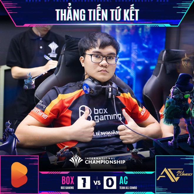 Box Gaming chốt đơn vòng bảng AIC 2020: Toàn bộ đại diện Việt Nam đều chắc chắn vào vòng Tứ kết - Ảnh 2. Box Gaming chốt đơn vòng bảng AIC 2020: Toàn bộ đại diện Việt Nam đều chắc chắn vào vòng Tứ kết - Ảnh 2.