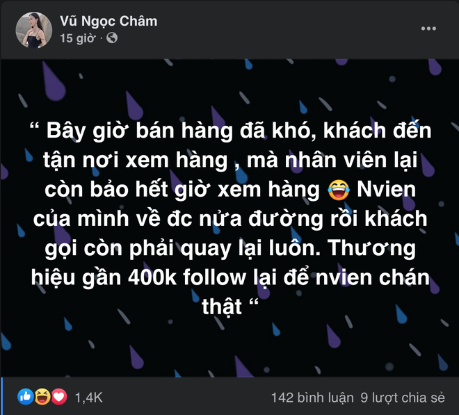 Đến trước giờ đóng cửa 1 phút nên không được xem hàng, gái xinh gây tranh cãi khi chê thái độ của nhân viên - Ảnh 1.