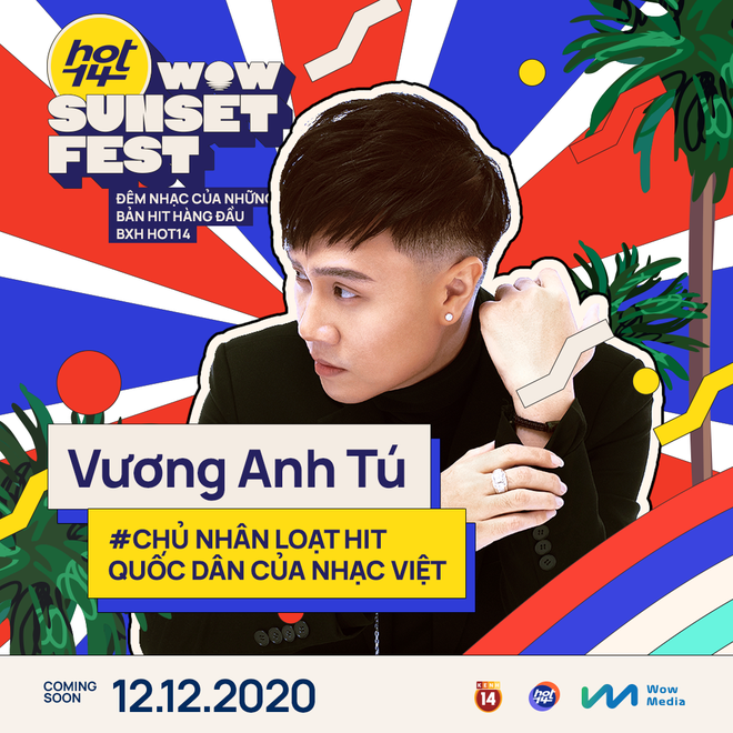 Jack - gương mặt bá chủ BXH HOT14 cùng Vương Anh Tú, Juky San chốt dàn line up cực khủng cuối năm tại HOT14 WOW Sunset Fest - Ảnh 4.