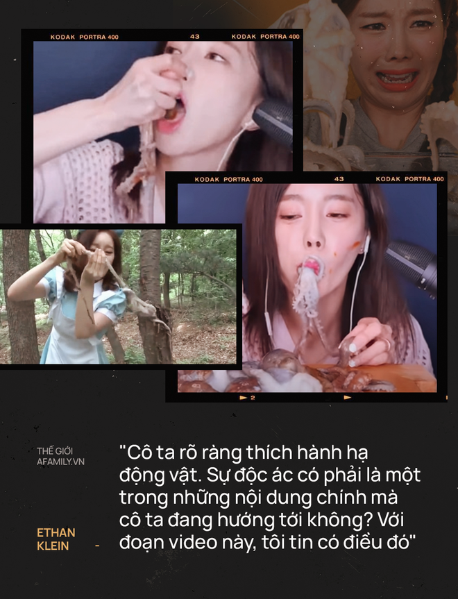 Phía sau trào lưu Mukbang: Ăn tươi nuốt sống động vật cho người khác xem, kiếm bộn tiền từ hành động man rợ rồi tự hủy hoại bản thân liệu có đáng? - Ảnh 5.