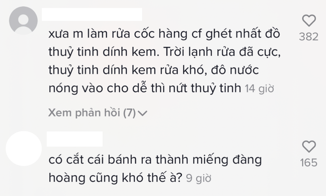 Lạ lùng trào lưu dùng ly uống rượu để múc bánh kem, netizen cãi nhau chí choé: Người khen tiện lợi, kẻ chê mất thẩm mỹ? - Ảnh 7.