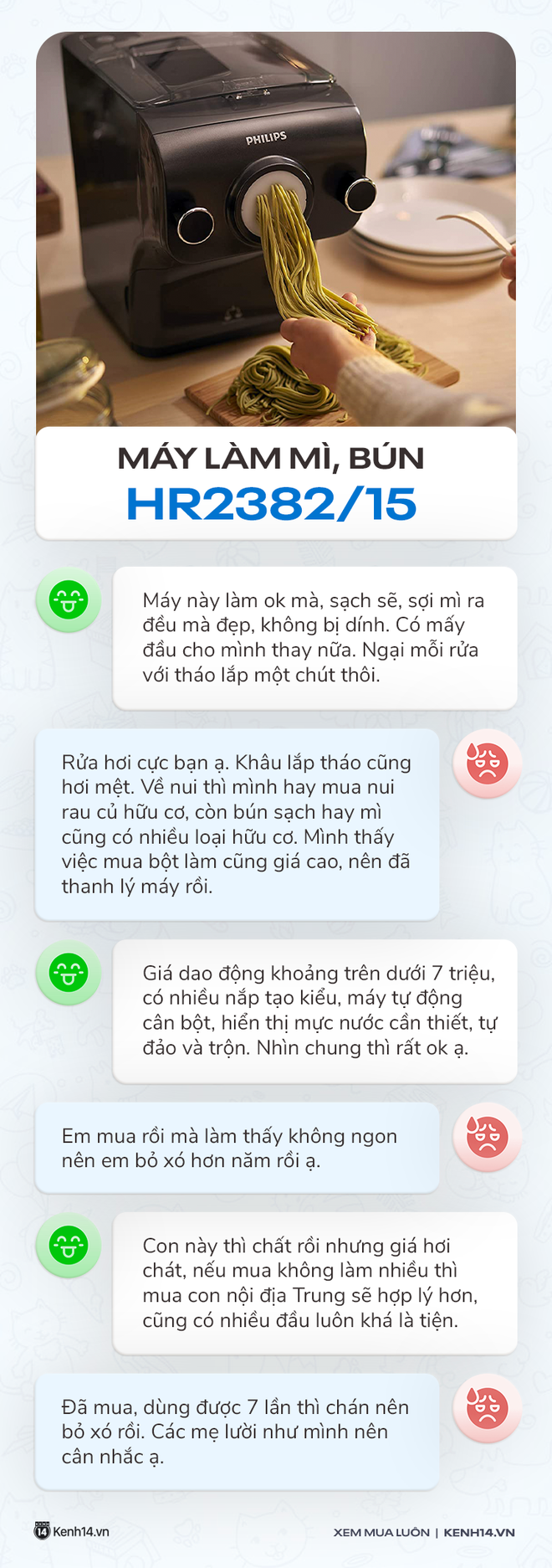 Máy làm mì tươi đang sốt sình sịch: Người khen hết lời, người chỉ muốn thanh lý - Ảnh 5.