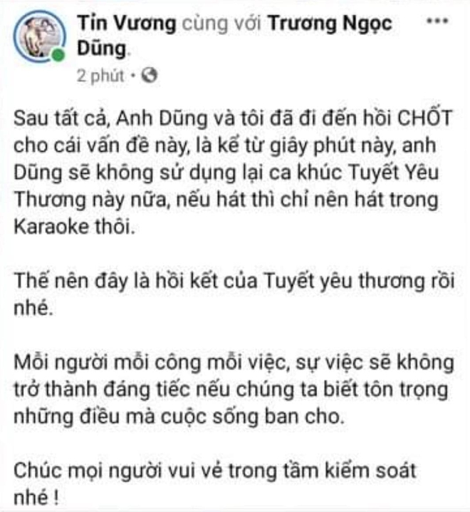 Sau lùm xùm tại Ký Ức Vui Vẻ, rapper đồng sáng tác tuyên bố Young Uno sẽ ngừng sử dụng bản hit Tuyết Yêu Thương - Ảnh 3. Sau lùm xùm tại Ký Ức Vui Vẻ, rapper đồng sáng tác tuyên bố Young Uno sẽ ngừng sử dụng bản hit Tuyết Yêu Thương - Ảnh 3.