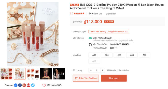 Bạt ngàn mỹ phẩm sale “đẫm” nhưng chất lượng không hề “bèo”, chị em bỏ lỡ là tiếc lắm - Ảnh 29.