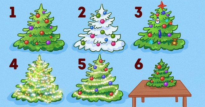 Chọn 1 c&acirc;y th&ocirc;ng Noel đ&uacute;ng gu m&agrave; m&igrave;nh muốn c&oacute;, nhiều b&iacute; mật về t&iacute;nh c&aacute;ch của bạn sẽ được tiết lộ! - Ảnh 1.