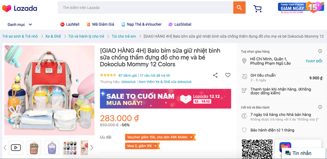 Sale 12/12 sắm đồ cho bé rẻ lắm, từ 35K đã mua được rồi! - Ảnh 13.