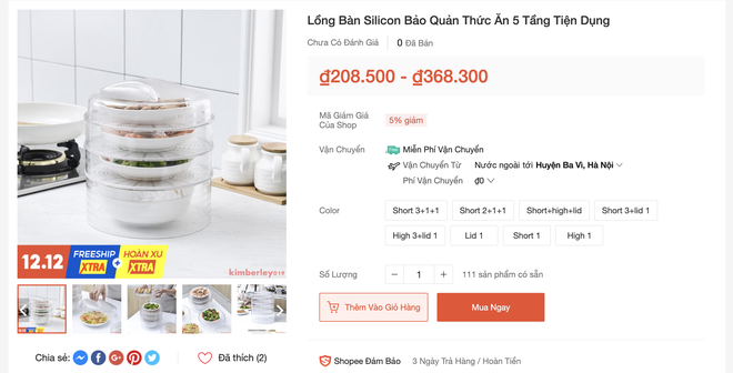 Bắt chước dân tình mua lồng bàn giữ nhiệt 200k: Chỉ được cái mã, mua rồi thấy tiếc tiền - Ảnh 12.