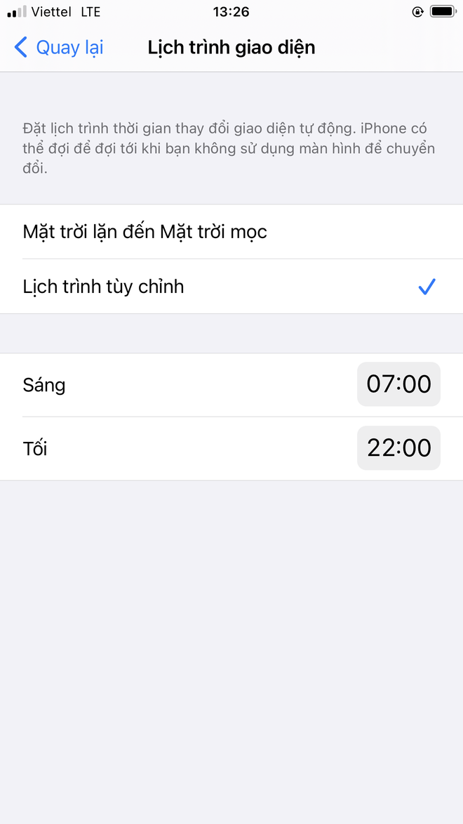 Dark Mode trên iOS thì cũng hay ho đấy, nhưng bạn đã biết cách để chuyển đổi tự động giữa 2 chế độ chưa? - Ảnh 8.