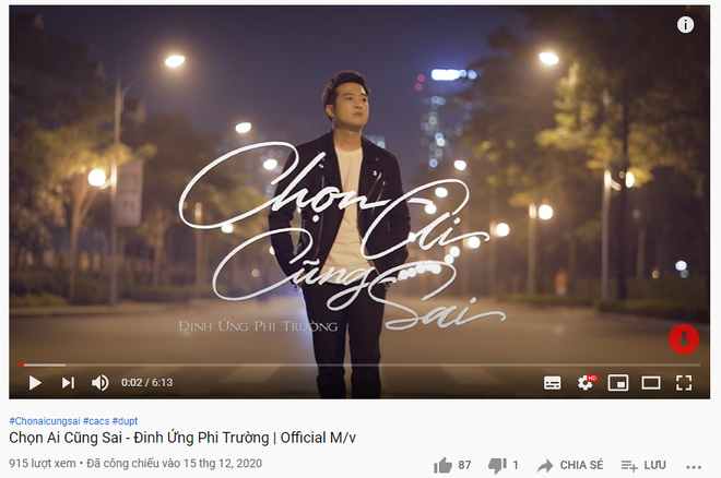 Soobin khi trở về với ballad, rời xa vòng tay Binz không lọt nổi top trending dù lượt view cao hơn MV của Trịnh Thăng Bình? - Ảnh 7.