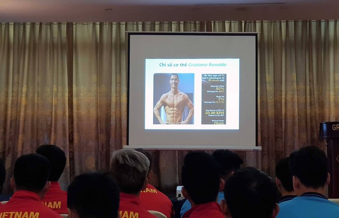 Quang Hải có tỷ lệ mỡ thấp đáng kinh ngạc, sánh ngang Cristiano Ronaldo - Ảnh 3.