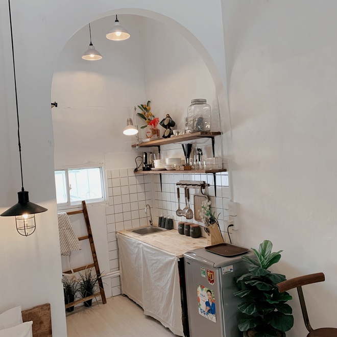Chung cư cổ từ thời ông bà anh lên đời lung linh sau cải tạo, nhìn ảnh after chẳng ai nghĩ do dân nghiệp dư làm - Ảnh 8.