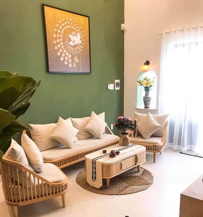 Pha cải tạo nh&agrave; cấp 4 đi v&agrave;o l&ograve;ng người, điểm nhấn chiếc cổng đ&atilde; khiến x&oacute;m l&agrave;ng đi từ ch&ecirc; bai sang ghen tị - Ảnh 5.