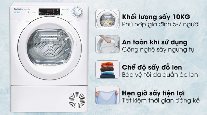 Góc chị em low-tech: Kinh nghiệm chọn mua máy sấy quần áo - Ảnh 11.