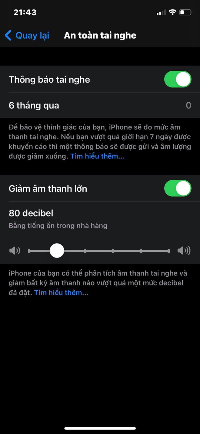 Cách bật cảnh báo tiếng ồn trên iPhone, tránh bị đau tai khi nghe nhạc quá lớn - Ảnh 4.