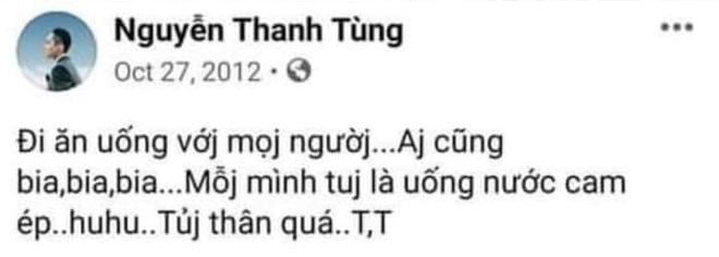 Fan không tin Sơn Tùng M-TP uống bia để cưa Hải Tú chỉ vì dòng status 8 năm trước, biện minh đấy chỉ là nước ép kem cheese thôi ý mà! - Ảnh 8.