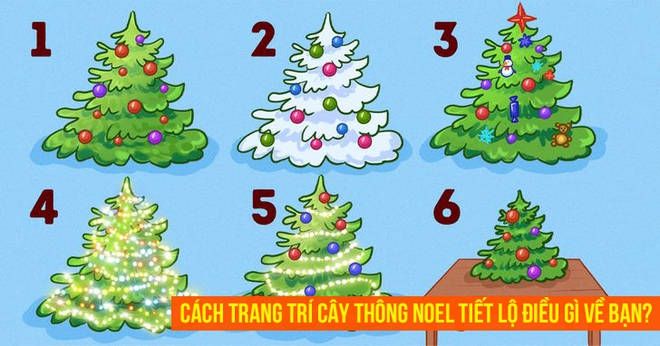 Quiz: Đêm Giáng sinh hãy chọn cho mình một cách trang trí cây thông Noel yêu thích nào, điều đó sẽ tiết lộ khá nhiều về bản thân bạn đấy - Ảnh 1.