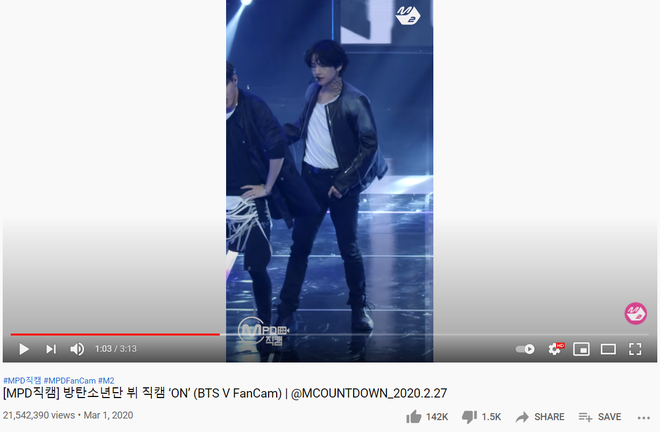 Top 10 fancam Kpop nhiều view nhất năm 2020: Anh em BTS tranh nhau ngôi đầu, BLACKPINK chỉ có 2 thành viên góp mặt - Ảnh 1.