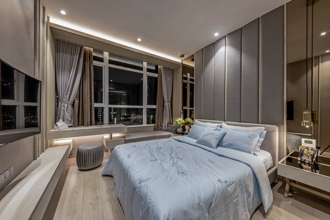 Đầu tư 5 tỷ, cặp vợ chồng biến nhà thô thành penthouse sang xịn mịn với style tối giản cực mê - Ảnh 10.