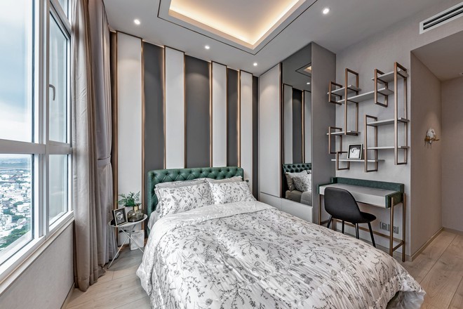 Đầu tư 5 tỷ, cặp vợ chồng biến nhà thô thành penthouse sang xịn mịn với style tối giản cực mê - Ảnh 12.