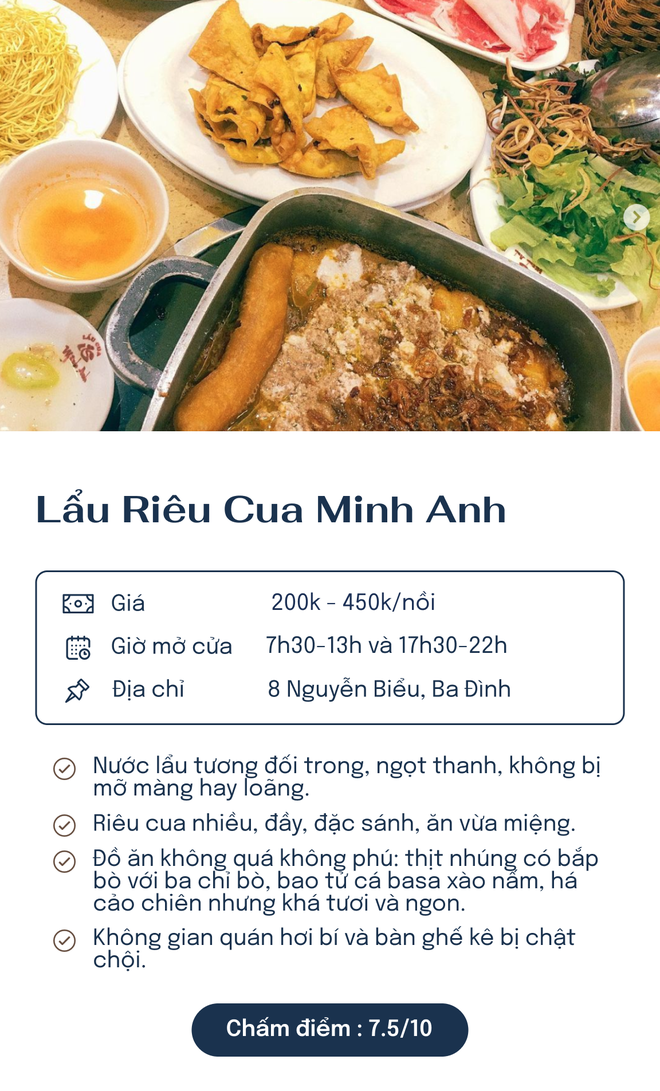 Chấm điểm 5 quán lẩu riêu nổi tiếng nhất Hà Nội: Xì xụp ngày đông rét cóng thì còn gì bằng! - Ảnh 1.