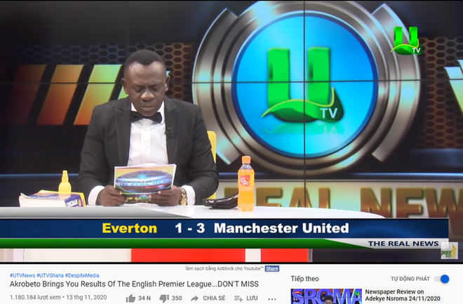 MC Châu Phi gây sốt với màn đọc bản tin thể thao có 1-0-2, nghe xong vừa buồn cười mà vừa tức anh ách  - Ảnh 2.