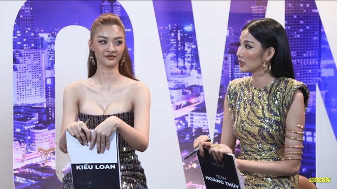 Hoàng Thùy cực drama khi dằn mặt đàn em: Em không cùng đẳng cấp với chị - Ảnh 2.