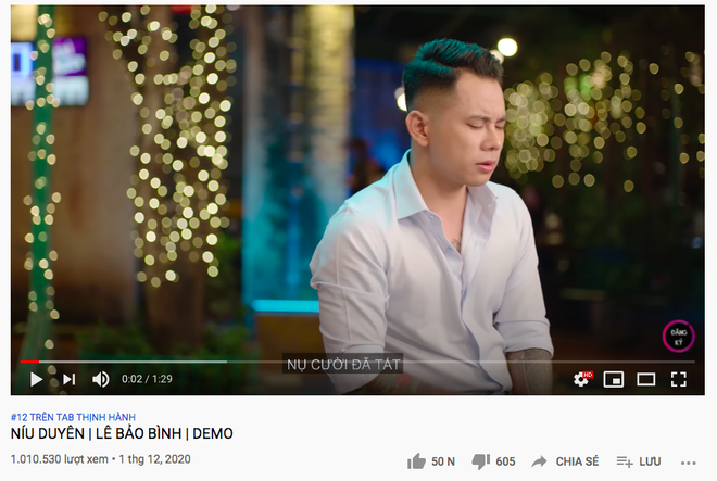 Người từng hạ gục Sơn T&ugrave;ng M-TP vừa tung demo đ&atilde; c&aacute;n mốc 1 triệu view, fan nhanh nhảu gọi lu&ocirc;n l&agrave; si&ecirc;u phẩm? - Ảnh 2.