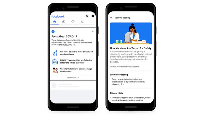 Facebook và Instagram sẽ xóa bỏ thông tin sai lệch về vắc-xin Covid-19 - Ảnh 1.