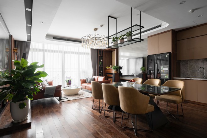 Thu&ecirc; 3 đơn vị thiết kế, decor hết 2 tỷ đồng, ng&ocirc;i nh&agrave; 150m2 c&oacute; ngay tầm nh&igrave;n &ocirc;m trọn hồ T&acirc;y - Ảnh 5.