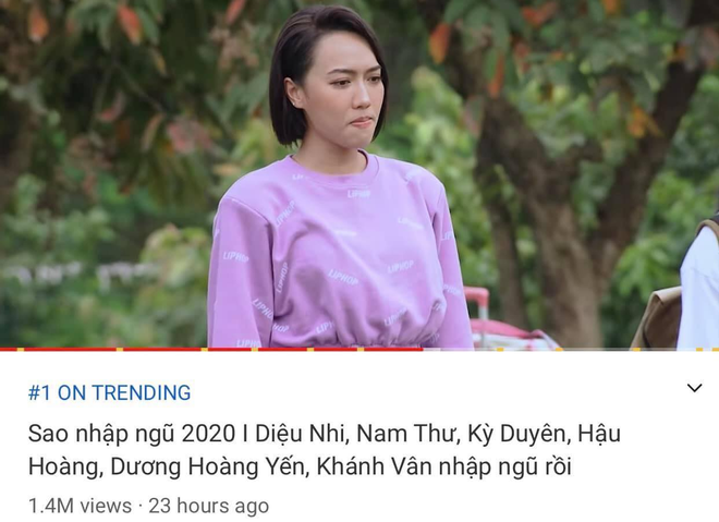 Màn nhập ngũ cồng kềnh của Diệu Nhi đưa show lên thẳng top 1 trending YouTube - Ảnh 4.