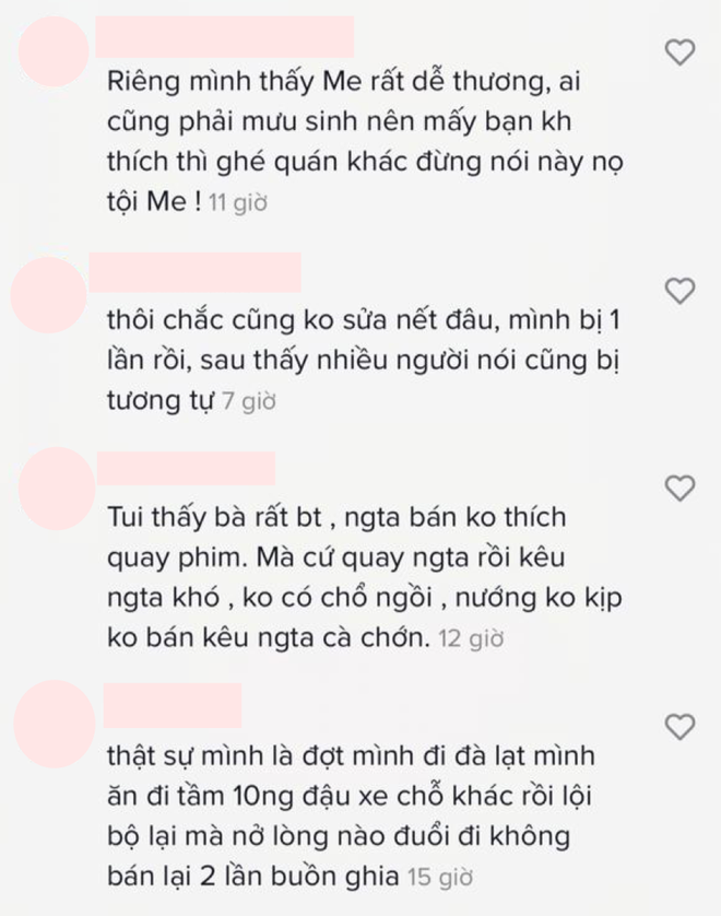 Bà khùng bán bánh tráng nướng Đà Lạt thân thiện bất ngờ, netizen vẫn khó ở: Hôm bữa tui mới bị chửi xong? - Ảnh 9.