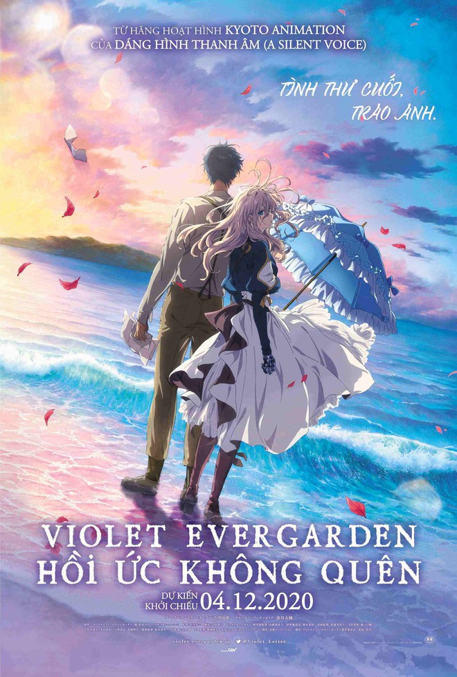 Violet Evergarden Khóc lụt rạp với chuyện tình thời hậu chiến thêm hình  ảnh âm thanh phát mê lên được