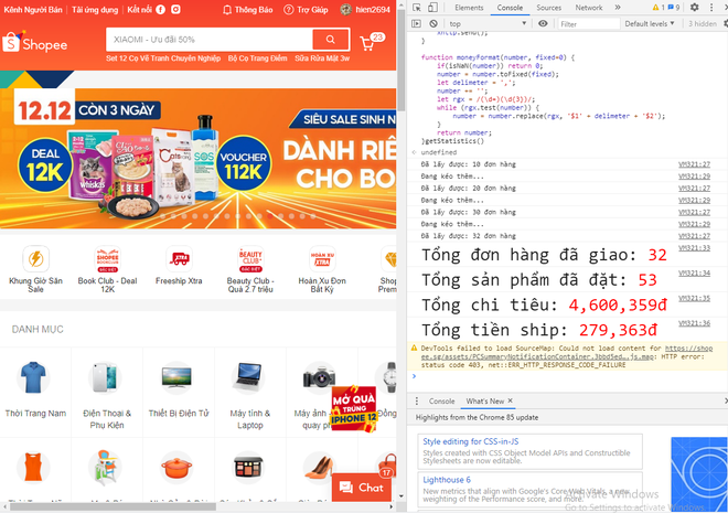 Mua h&agrave;ng online đi&ecirc;n đảo nhưng bạn đ&atilde; bao giờ t&iacute;nh xem m&igrave;nh ti&ecirc;u hết bao nhi&ecirc;u tiền tr&ecirc;n c&aacute;c s&agrave;n thương mại điện tử chưa? - Ảnh 17.