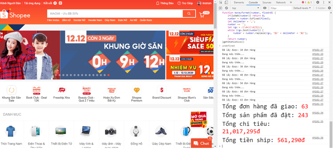 Mua h&agrave;ng online đi&ecirc;n đảo nhưng bạn đ&atilde; bao giờ t&iacute;nh xem m&igrave;nh ti&ecirc;u hết bao nhi&ecirc;u tiền tr&ecirc;n c&aacute;c s&agrave;n thương mại điện tử chưa? - Ảnh 20.