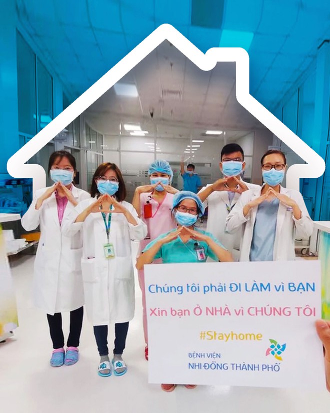 Chúng tôi làm vì bạn, bạn hãy ở nhà vì chúng tôi: Chiến dịch đẩy lùi Cô Vy được các y bác sĩ trên toàn thế giới hưởng ứng - Ảnh 1.