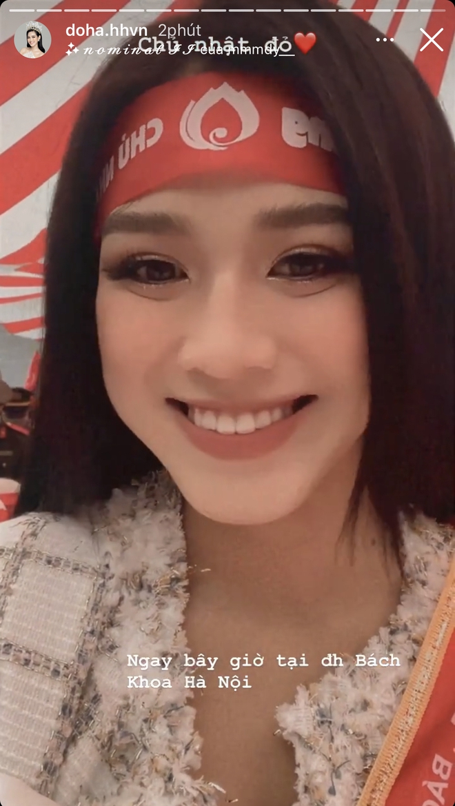 Có ai như Hoa hậu Đỗ Thị Hà: Tự zoom cận visual để lộ khuyết điểm rõ ở vùng mắt nhưng vẫn xinh “xỉu up xỉu down” - Ảnh 2.
