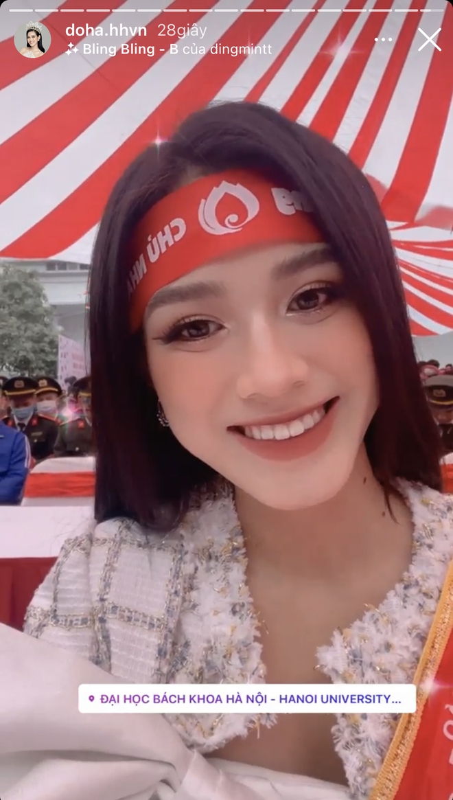 Có ai như Hoa hậu Đỗ Thị Hà: Tự zoom cận visual để lộ khuyết điểm rõ ở vùng mắt nhưng vẫn xinh “xỉu up xỉu down” - Ảnh 3.