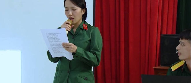 Tự nhận tông điếc nhưng Diệu Nhi vẫn muốn giành giải nhất khi thi hát trong quân đội - Ảnh 4.