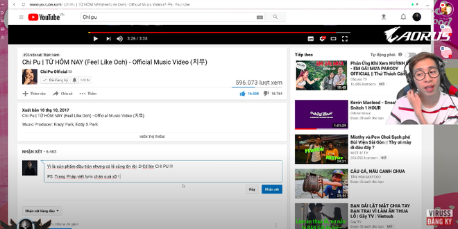 Netizen “đào” clip ViruSs reaction MV debut của Chi Pu: Chê Trang Pháp viết lời dở nhưng thái độ nhận xét khác hẳn Phí Phương Anh? - Ảnh 5.