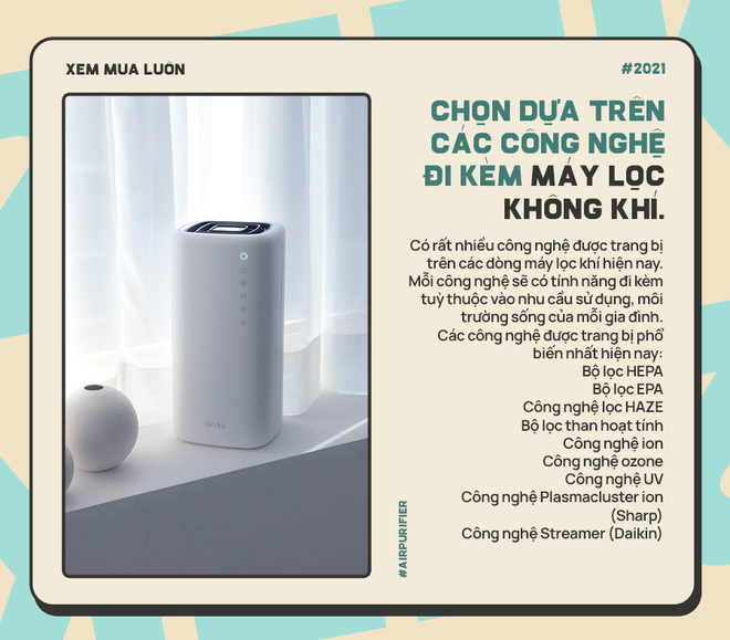 Góc chị em low-tech: Kinh nghiệm chọn máy lọc không khí cho gia đình, sạch - sang - xịn sò - Ảnh 3.