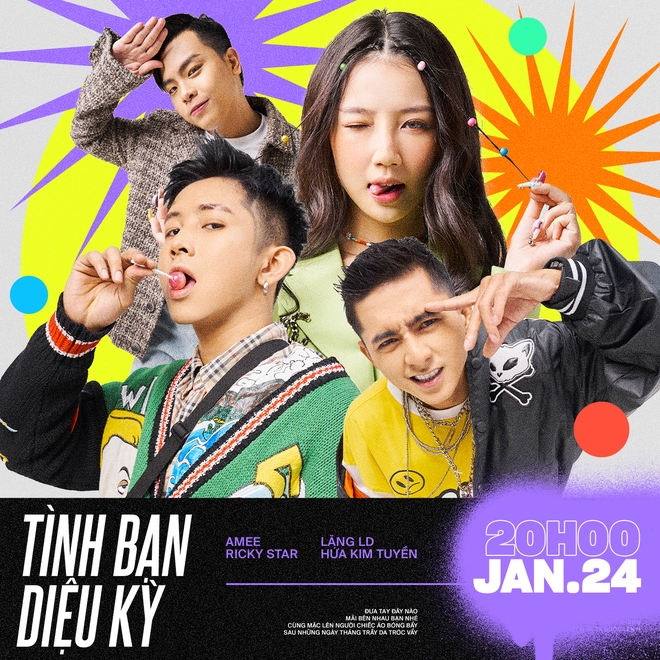 Giai điệu mãi bên nhau bạn nhớ khiến dân tình truy tìm sau Gala WeChoice hoá ra chính là màn collab giữa AMEE - Ricky Star và Lăng LD! - Ảnh 6.