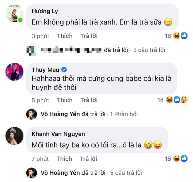 Võ Hoàng Yến ghen khi thấy Mâu Thủy ôm người khác, Hương Ly tự nhận là... trà sữa chứ không phải trà xanh - Ảnh 6.