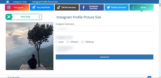 Cách Xem Ảnh Đại Diện Instagram 